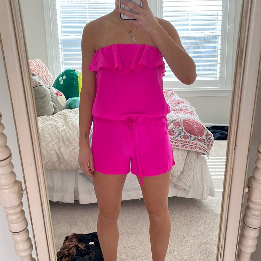 Pink romper